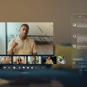 اکنون می توان در نسخه ویژن پرو Zoom حالات چهره کاربر را از طریق آواتار دید