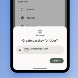 پشتیبانی از کلید عبور به نسخه اندروید 1Password رسید