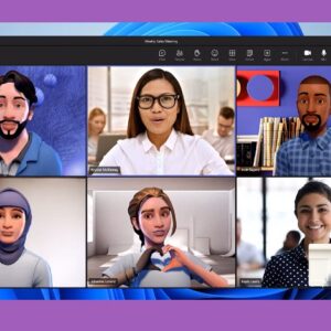فناوری هوش مصنوعی جدید مایکروسافت کنفرانس ویدیویی بدون وب کم را فراهم می کند