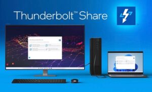 اینتل Thunderbolt Share انتقال فایل های بزرگ را بین کامپیوتر آسان تر می کند
