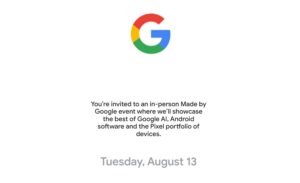 گوگل تاریخ برگزاری رویداد Made by Google را اعلام کرد