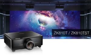 Optoma از پروژکتورهای لیزری لنز ثابت با روشنایی بالا و 4K UHD معرفی کرد
