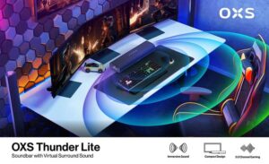 OXS از ساندبار گیمینگ S2 Thunder Lite رونمایی کرد