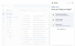 گوگل Gemini را به پنل کناری جیمیل می آورد