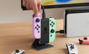 نینتندو سرانجام یک پایه شارژ Joy-Con ساخت