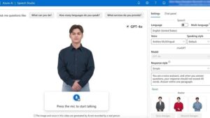 مایکروسافت از انتشار Text to Speech Avatar در سرویس آژور خبر داد