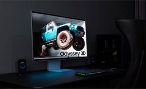 Odyssey 3D اولین مانیتور گیمینگ سه بعدی بدون عینک سامسونگ است