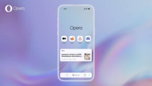 مرورگر هوش مصنوعی اپرا وان به iOS آمد