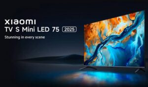 شیائومی از تلویزیون S Mini LED 75 مدل 2025 رونمایی شد