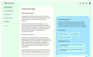 گوگل NotebookLM حالا از ویدیوهای یوتیوب پشتیبانی می کند
