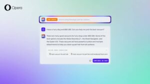 اکنون می توانید بدون ورود به سیستم از Aria AI اپرا استفاده کنید