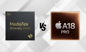 مقایسه تراشه مدیاتک دایمنسیتی 9400 و اپل A18 پرو