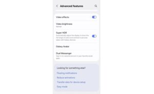 One UI 7 قابلیت خاموش کردن محتوای HDR در سطح سیستم را به ارمغان می آورد