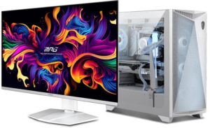 MSI از مانیتور MPG 321URXW QD-OLED رونمایی کرد