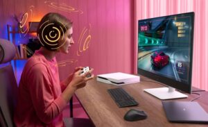 مانیتور جدید 4K QD-OLED دل با صدای فضایی ارائه می شود