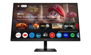 اچ پی پلتفرم Google TV را در داخل یک مانیتور بازی قرار داد