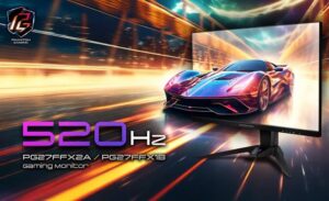 ASRock از مانیتورهای گیمینگ جدید 520 هرتزی IPS رونمایی کرد