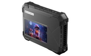 UnifyDrive UP6 معرفی شد: NAS قابل حمل با صفحه نمایش HDR