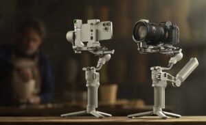 گیمبال DJI RS4 Mini اکنون قادر است به‌طور خودکار سوژه‌ها را دنبال کند