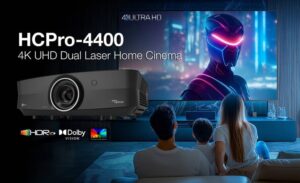 پروژکتور سینمای خانگی Optoma HCPro-4400 4K UHD Dual-Laser معرفی شد
