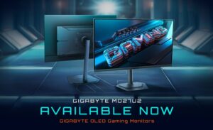 عرضه مانیتور گیگابایت MO27U2 با پنل 240 هرتز QD-OLED