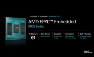 AMD خانواده پردازنده‌های سرور EPYC Embedded 9005 را معرفی کرد