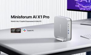 Minisforum مینی کامپیوتر AI X1 Pro را با پردازنده Ryzen AI 9 HX 370 معرفی کرد
