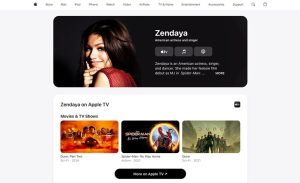 اپل سایت جدیدی برای نمایش فعالیت‌های هنرمندان، بازیگران و ورزشکاران راه‌اندازی کرد