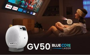 معرفی بنکیو GV50: پروژکتور قابل حمل با فناوری لیزری و Google TV
