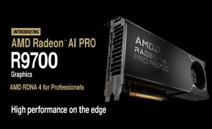 کارت گرافیک جدید AMD R9700 با 32 گیگابایت VRAM رونمایی شد