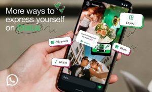 آپدیت جدید Status واتس اپ: ساخت کلاژ تصویری و استیکرهای شخصی‌سازی‌شده