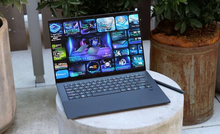 ایسر لپ‌تاپ گیمینگ Predator Triton 14 AI را معرفی کرد