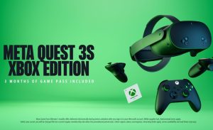 عرضه هدست Meta Quest 3S Xbox Edition با کنترلر اختصاصی