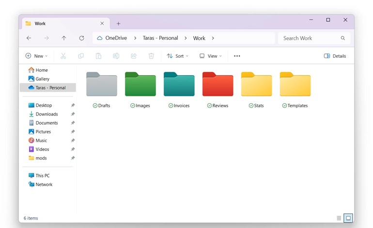 چگونه رنگ پوشه‌ها را در OneDrive تغییر دهیم