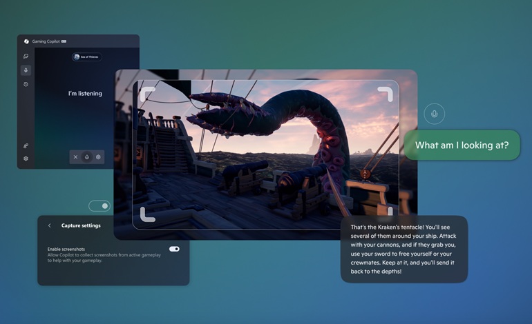 اکنون می‌توانید Gaming Copilot مایکروسافت را روی کامپیوتر تجربه کنید