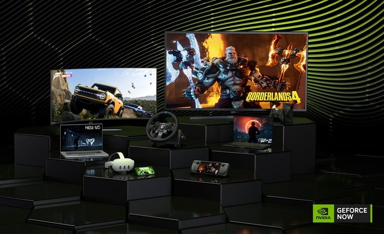 سرویس GeForce NOW انویدیا با سری RTX 5080، کیفیت تصویر بهتر و قابلیت‌های جدید ارتقاء یافت