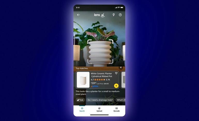 آمازون قابلیت Lens Live را معرفی کرد