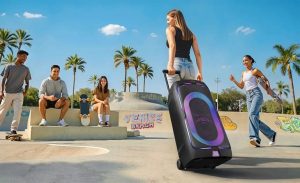 معرفی دو اسپیکر Sound Tower سامسونگ با نورپردازی 360 درجه
