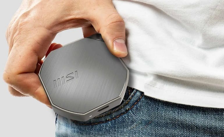 عرضه حافظه SSD قابل‌حمل مغناطیسی MSI DATAMAG با سرعت 40 گیگابیت بر ثانیه