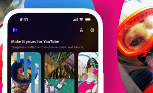 ادغام ابزارهای ویرایش ویدیوی Adobe Premiere در YouTube Shorts