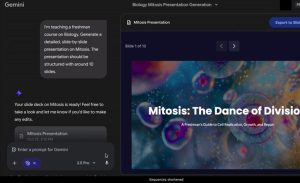 گوگل Gemini اکنون میتواند برای شما پرزنتیشن های اسلایدی تولید کند