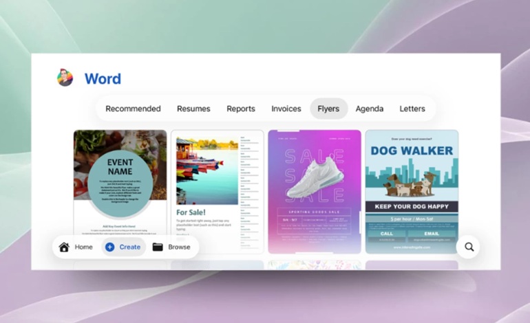 اپلیکیشن‌های آفیس در iOS با طراحی Liquid Glass به‌روز شدند