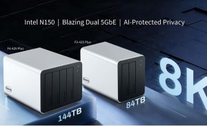 رونمایی TerraMaster از F4-425 Plus و F2-425 Plus با پردازنده اینتل N150