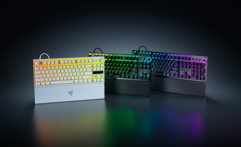 کیبورد جدید ریزر Huntsman V3 Pro با نرخ نمونهبرداری 8000 هرتز