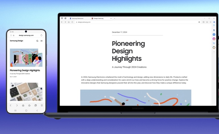 مرورگر موبایل Samsung Internet برای کامپیوتر منتشر شد