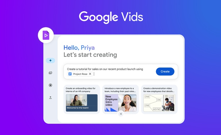 قابلیت های گوگل Vids حالا برای همه کاربران رایگان شد