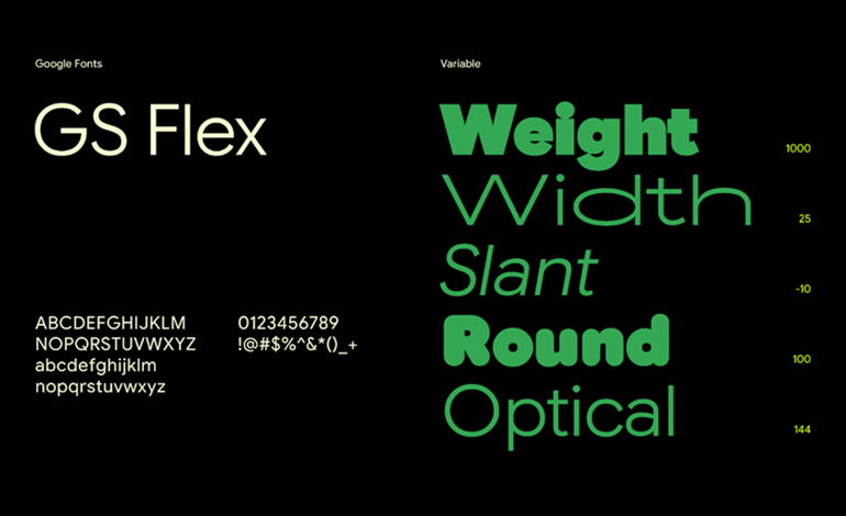 فونت Google Sans Flex اکنون به‌صورت رایگان قابل دانلود است