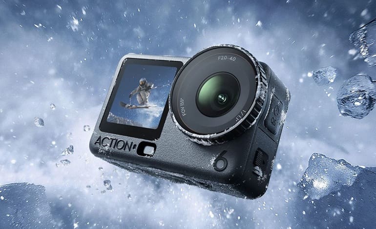معرفی DJI Osmo Action 6 با دیافراگم متغیر و حسگر بزرگ 1/1.1 اینچی