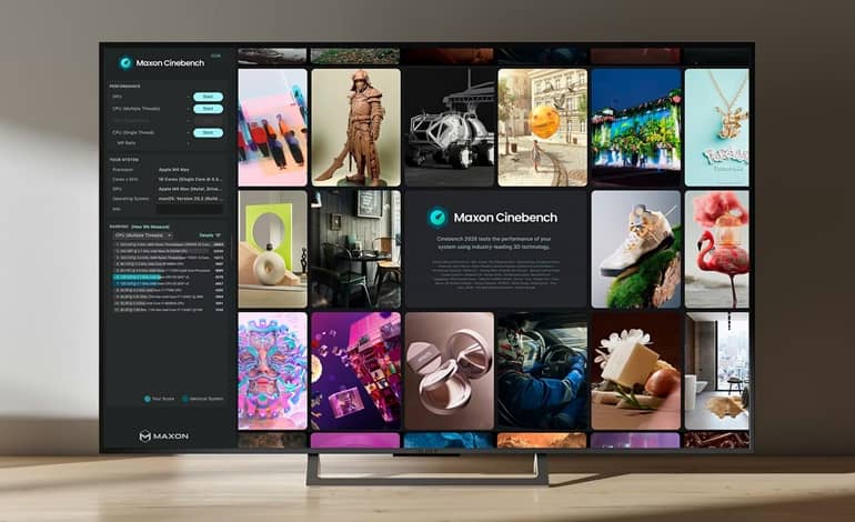 مکسون از نسخه جدید Cinebench 2026 رونمایی کرد