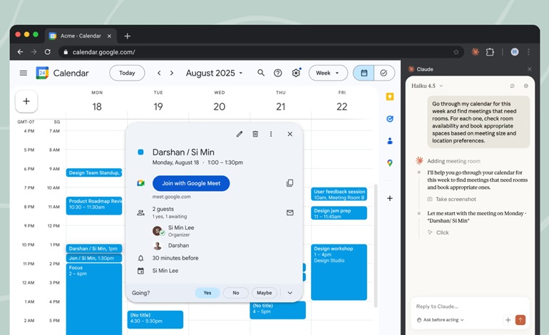 افزونه کروم Claude برای همه کاربران پولی در دسترس شد